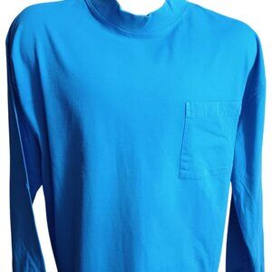 Large Vintage Pocket T-shirt Cambridge Classics Mens Long Sleeve Shirt Cotton